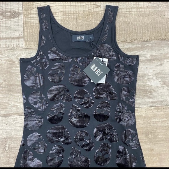 12 Iron Fist Skulls Club Maxi Dress - Picture 7 of 11